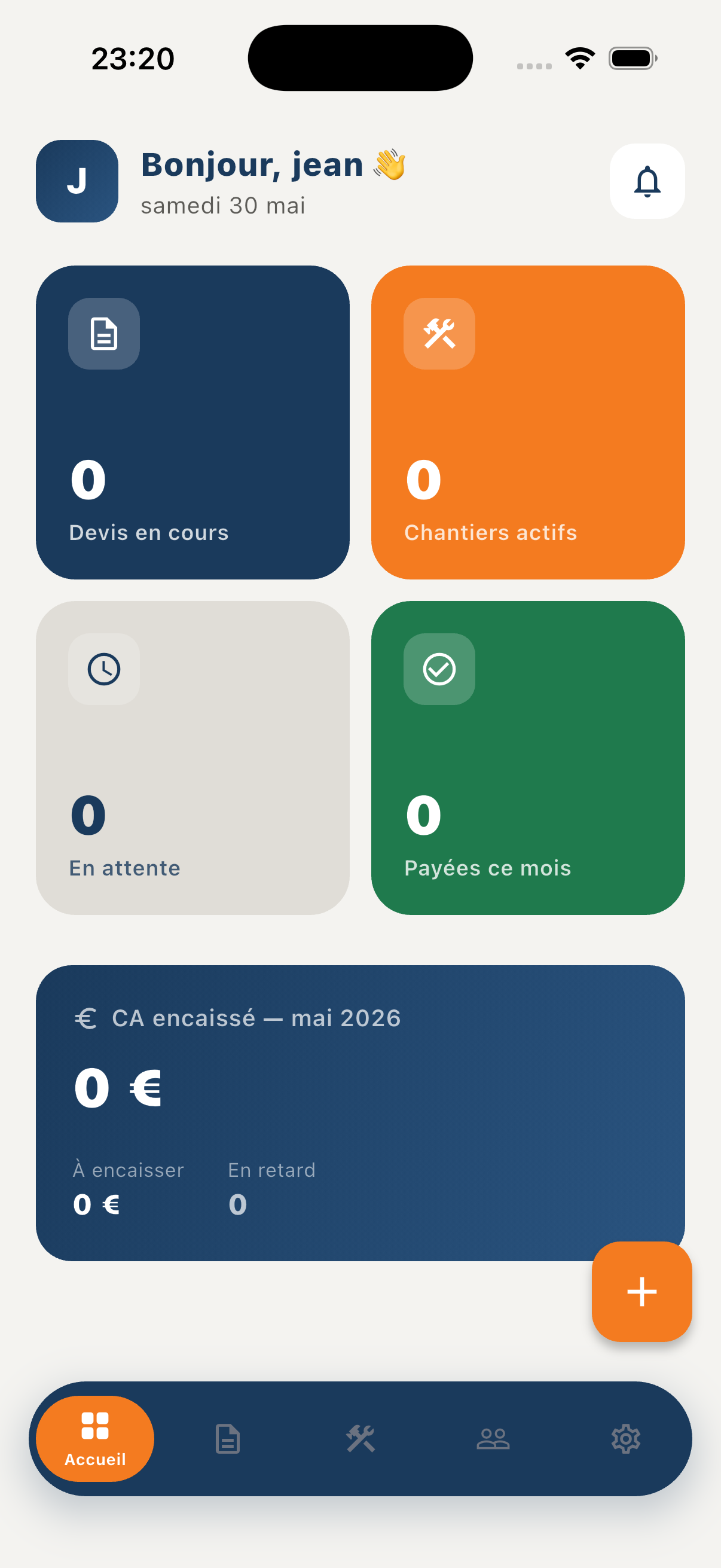oryBat — App mobile iPhone
